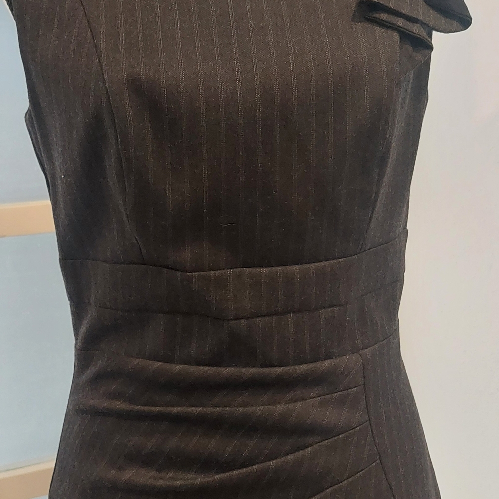 Le Chateau Black One Shoulder Sheath Dress for Cocktail - Picture 2 of 7